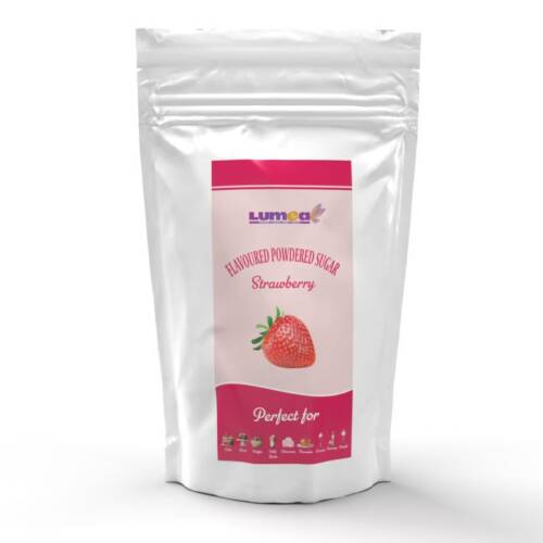 Пудра захар с вкус на ягода, 500 г – Lumea
