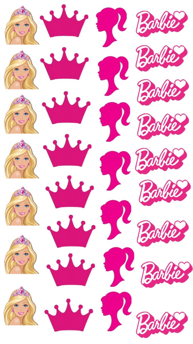 Принт – Barbie № 11