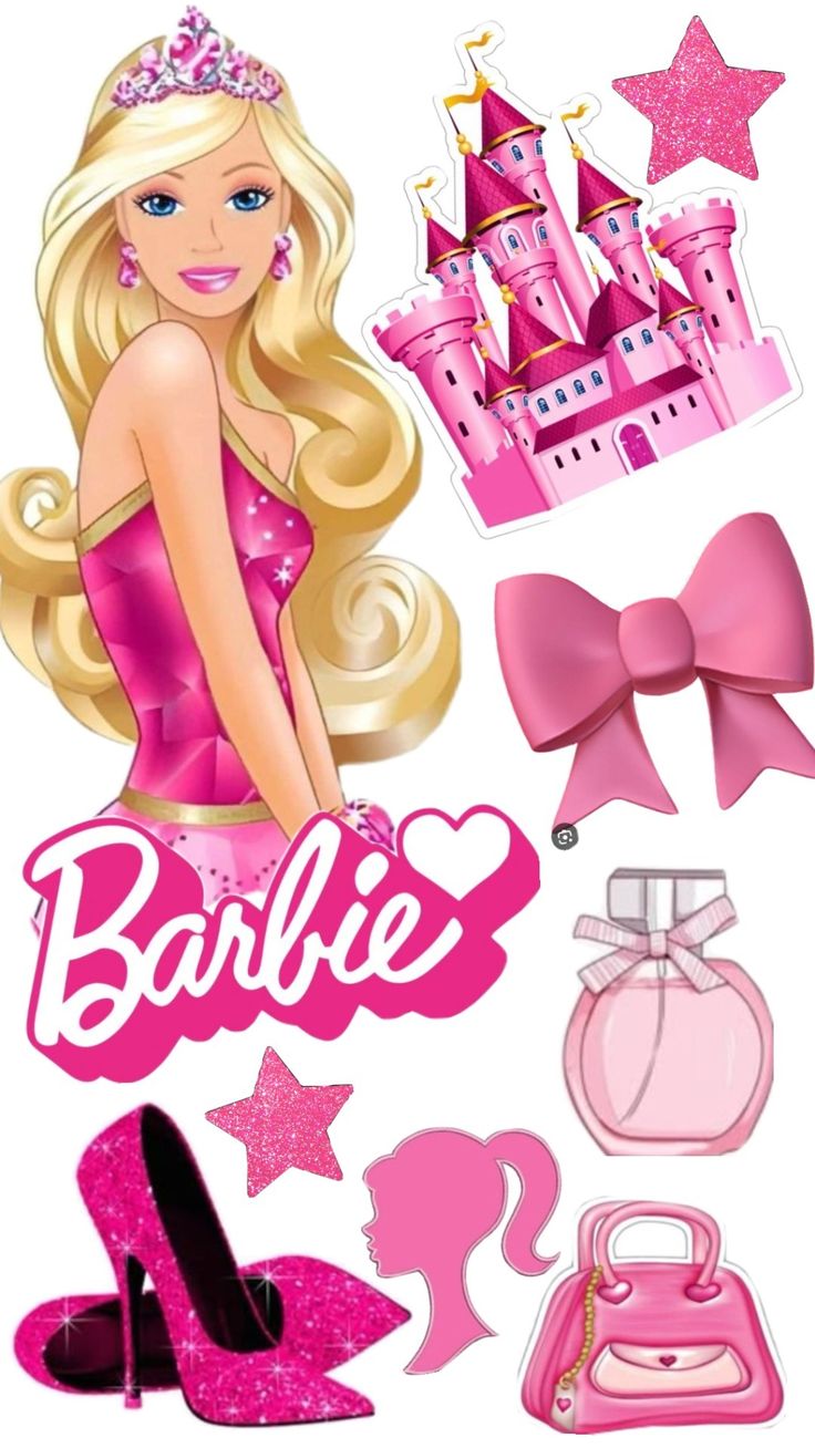 Принт - Barbie № 4