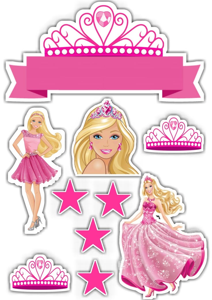 Принт - Barbie № 1
