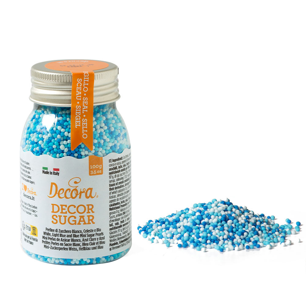 Захарни декорации Decora
"BLUE/WHITE" 90g
