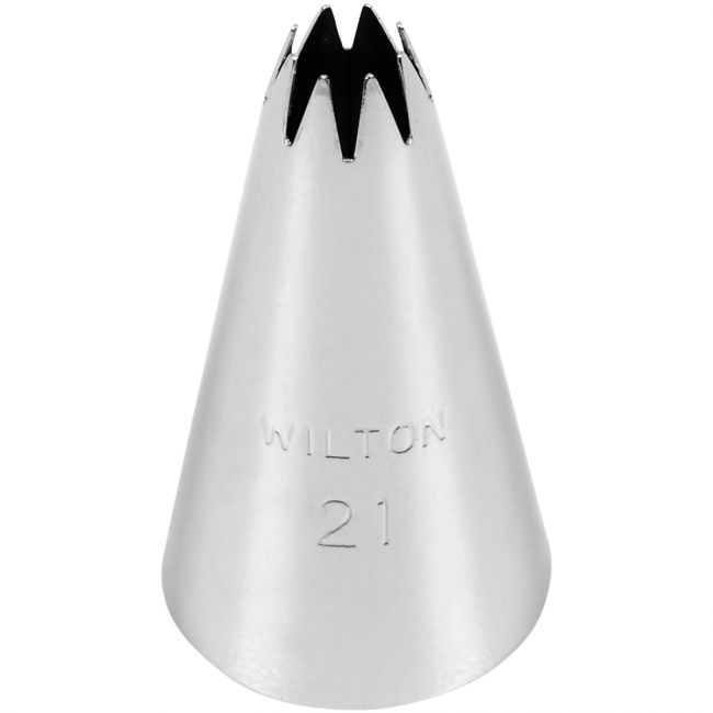 Накрайник за пош - WILTON TIP #021 OPEN STAR - Image 2