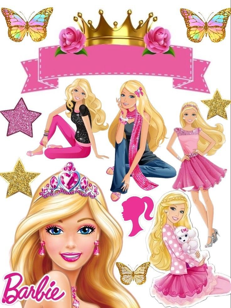 Принт - Barbie № 2