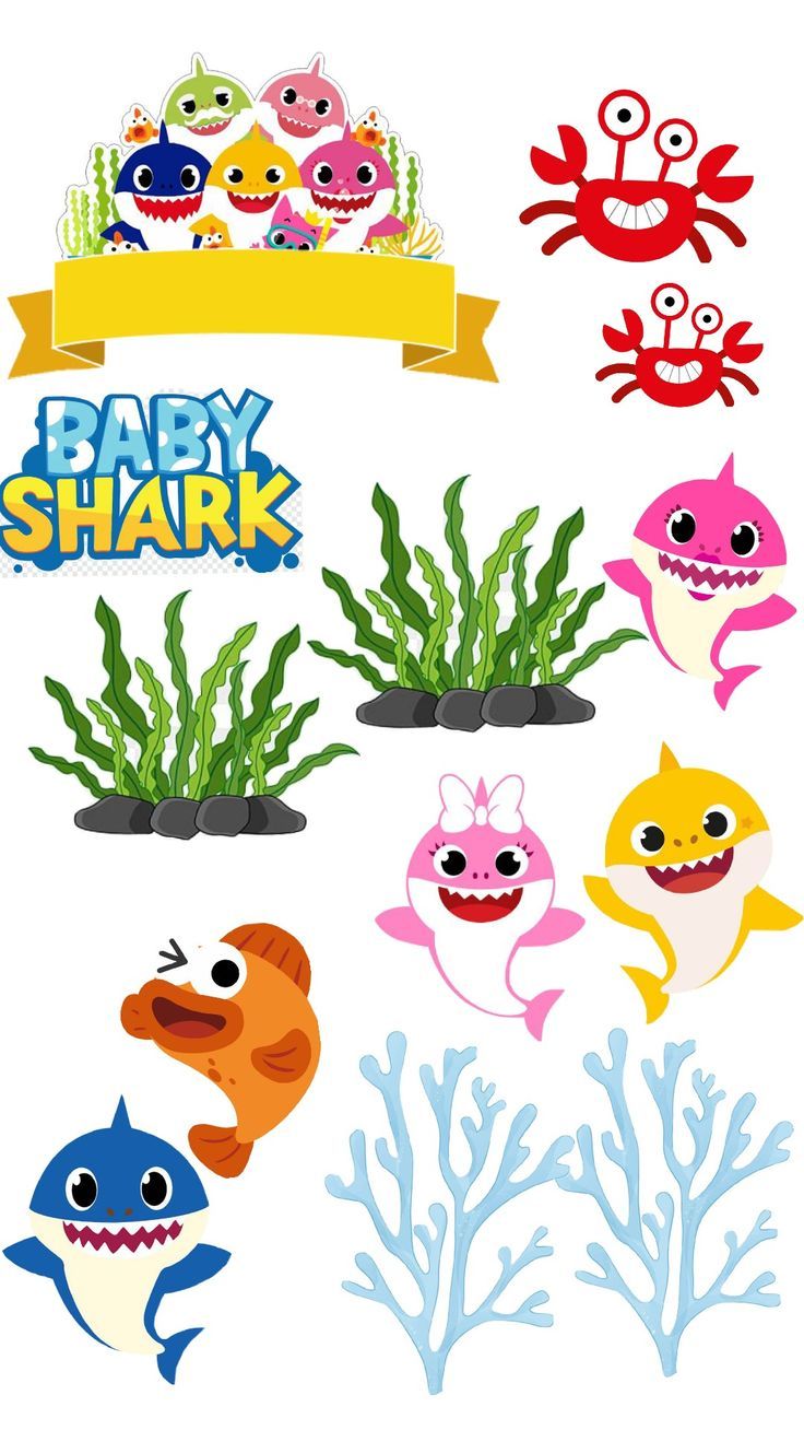 Принт - Baby Shark № 6