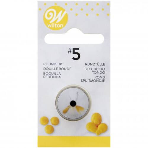 Накрайник за пош - WILTON  TIP #5 ROUND