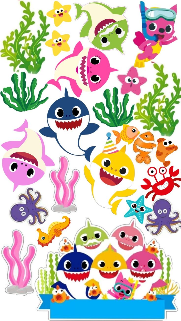 Принт - Baby Shark № 7