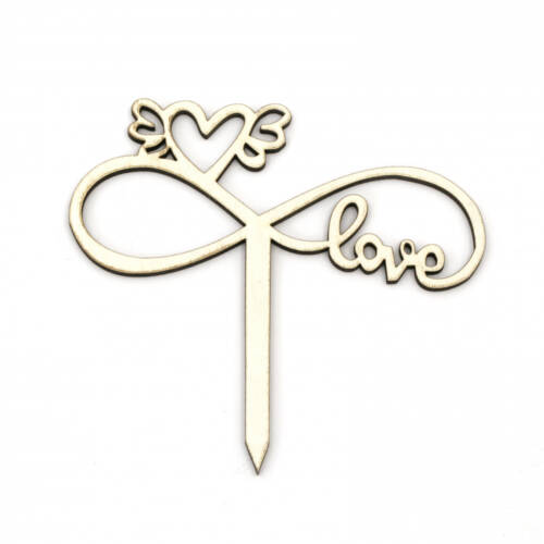 Топер за торта LOVE №1