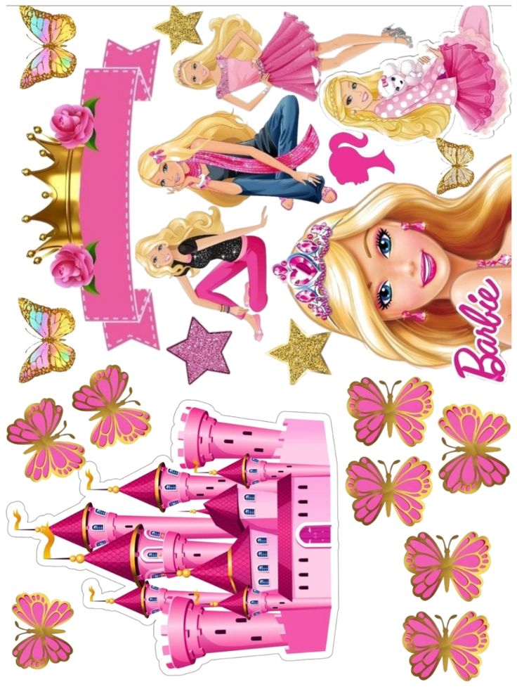 Принт – Barbie № 7