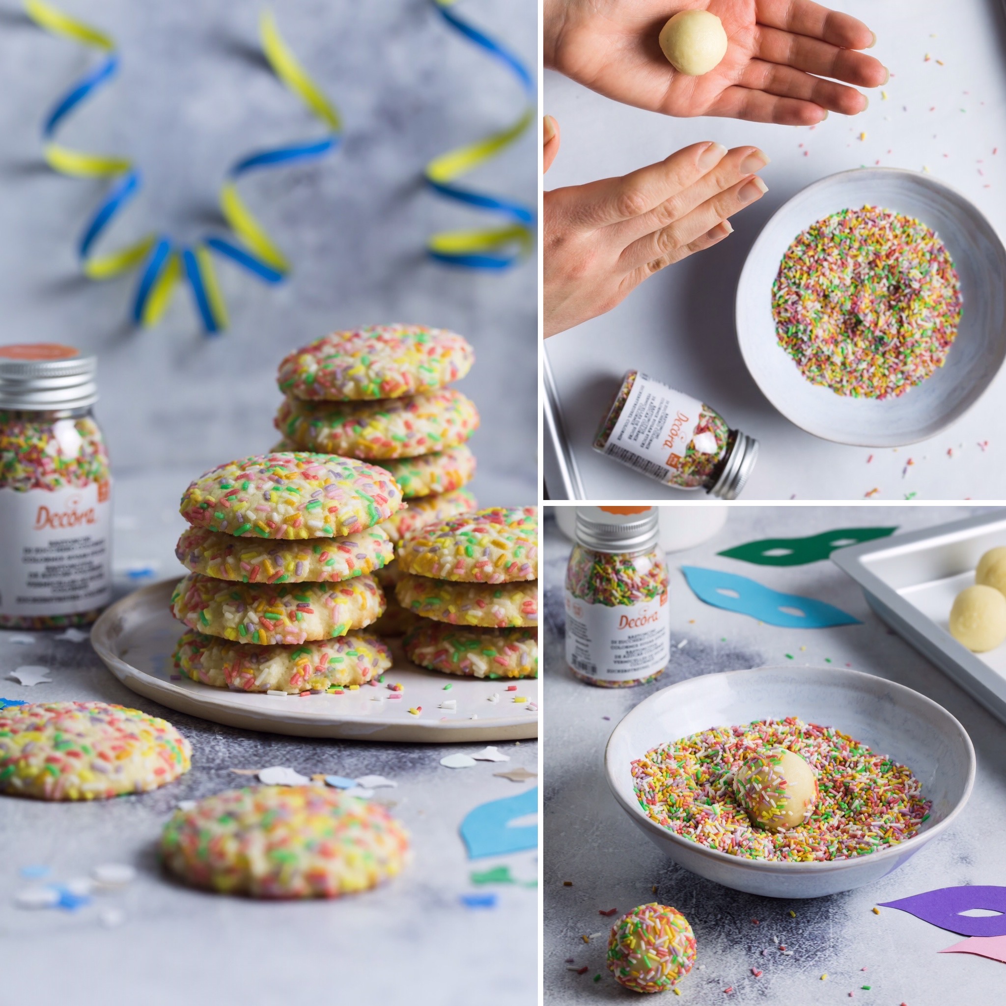 Захарни декорации Decora
"COLORMIX" 90g - Image 2