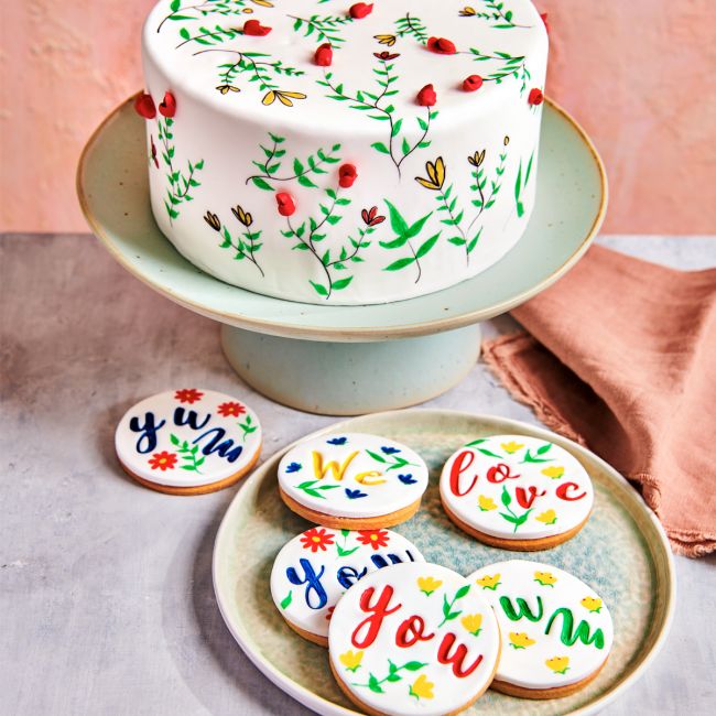 Ядливи маркери/писалки FunCakes - златисто - Image 2