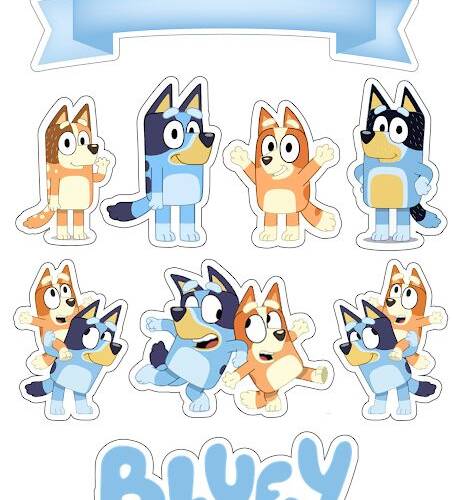 Принт – Bluey № 1