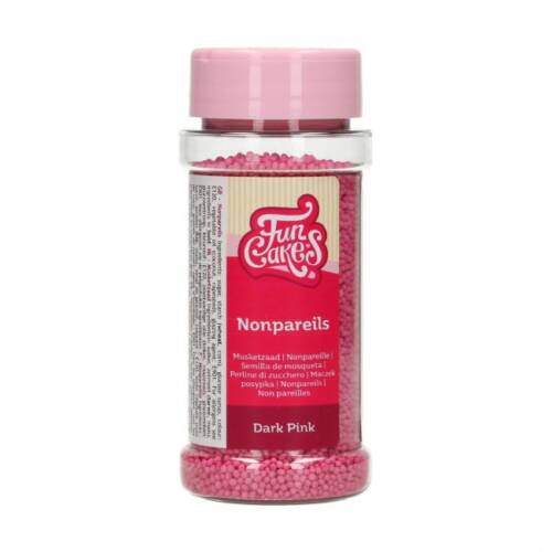 Захарни декорации FunCakes - DARK PINK 80 G