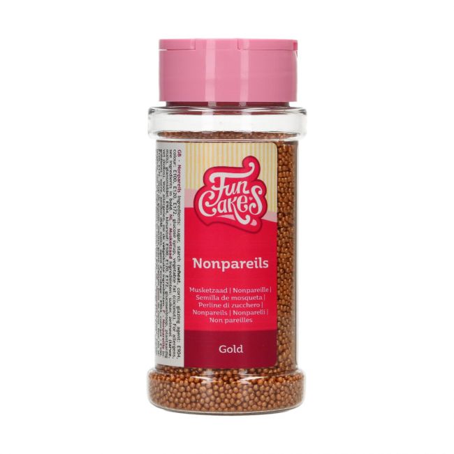 Захарни декорации FunCakes - GOLD 80 G