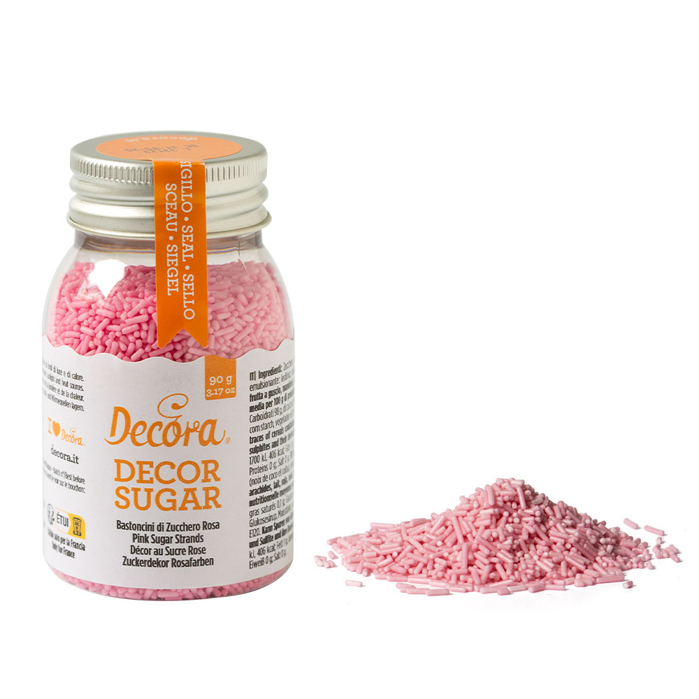 Захарни декорации Decora "PINK" 90g