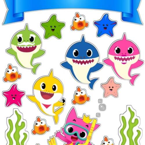 Принт - Baby Shark № 10