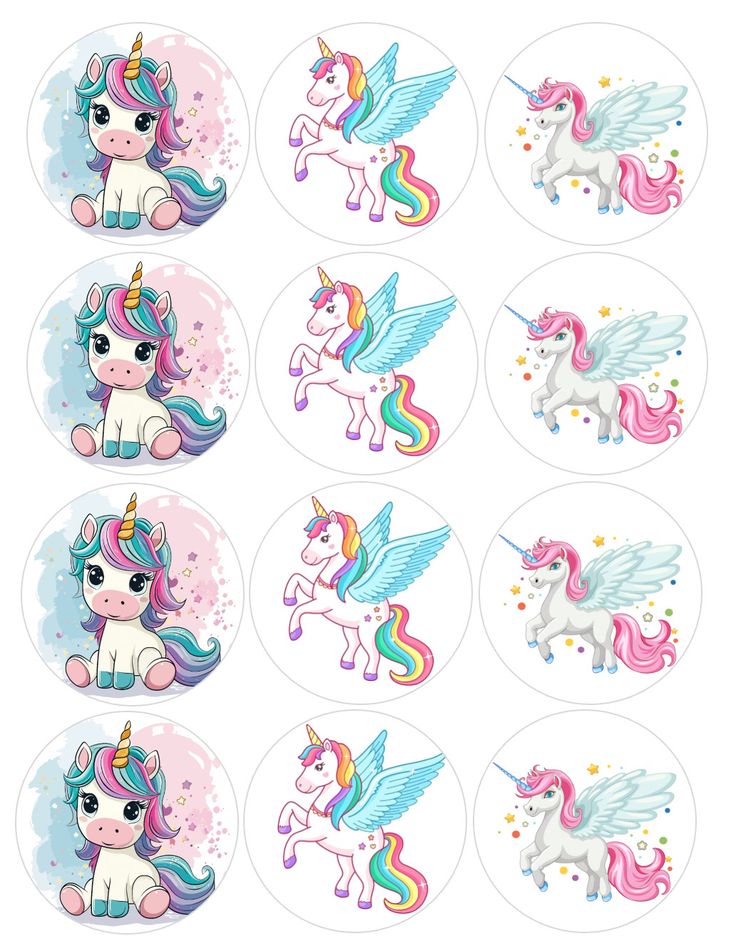 Принт - Unicorn № 8
