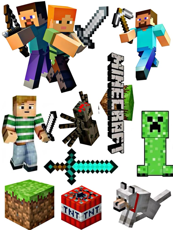 Принт - Minecraft № 1