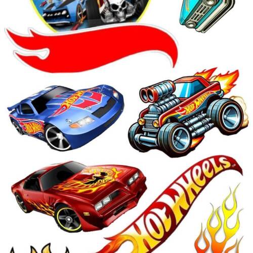 Принт - Hot wheels № 1