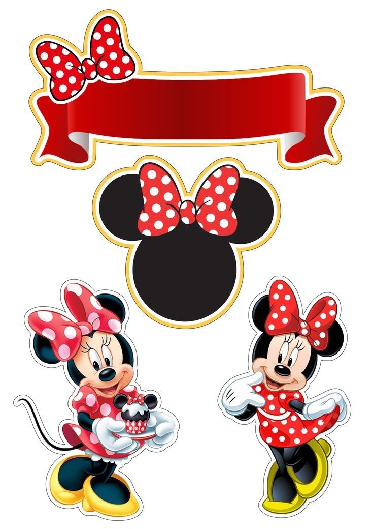 Принт - Minnie Mouse № 1