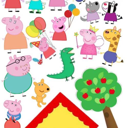 Принт - Peppa Pig № 1