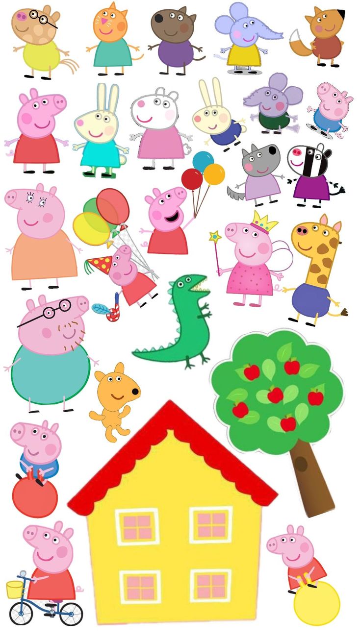 Принт - Peppa Pig № 1