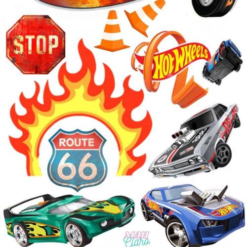 Принт - Hot wheels № 3