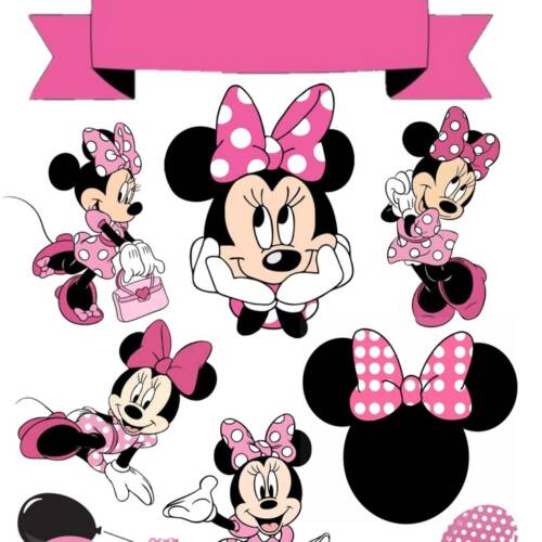 Принт - Minnie Mouse № 4