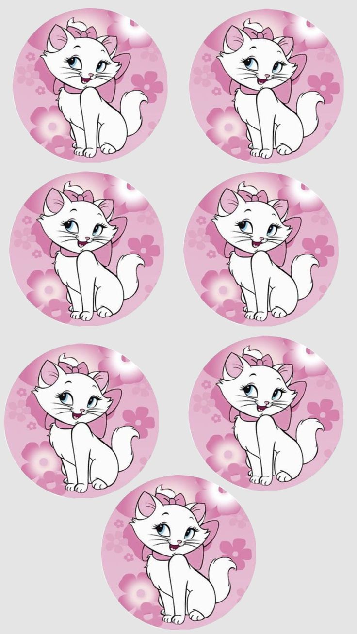 Принт - Marie cat № 8