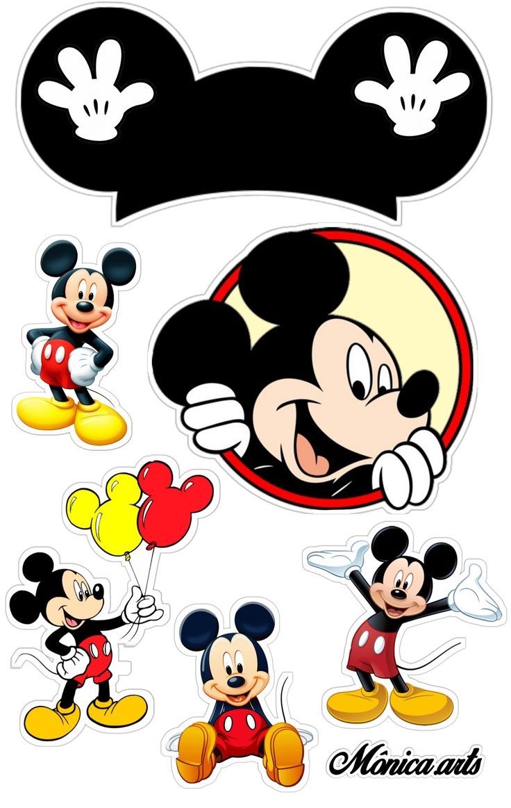 Принт - Mickey Mouse № 6