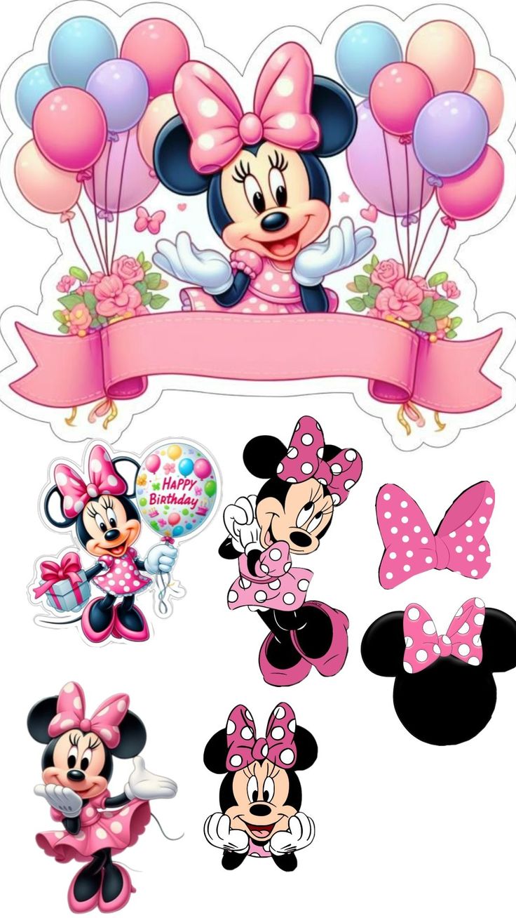 Принт - Minnie Mouse № 5