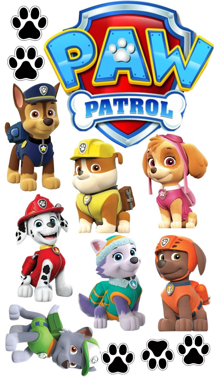 Принт - Paw Patrol № 4