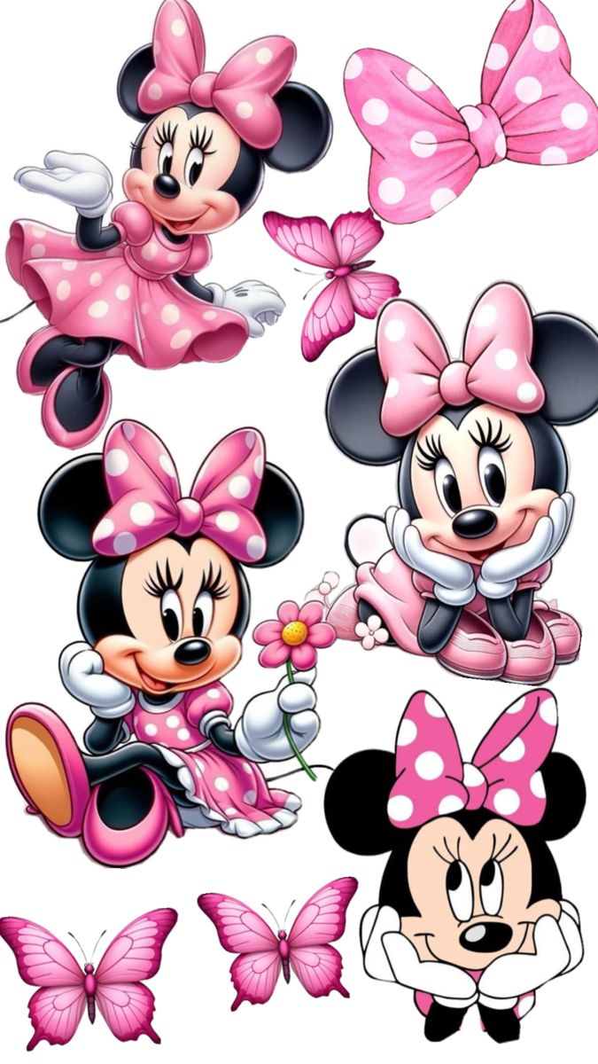 Принт - Minnie Mouse № 6