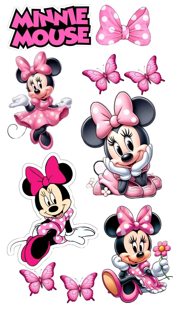 Принт - Minnie Mouse № 7