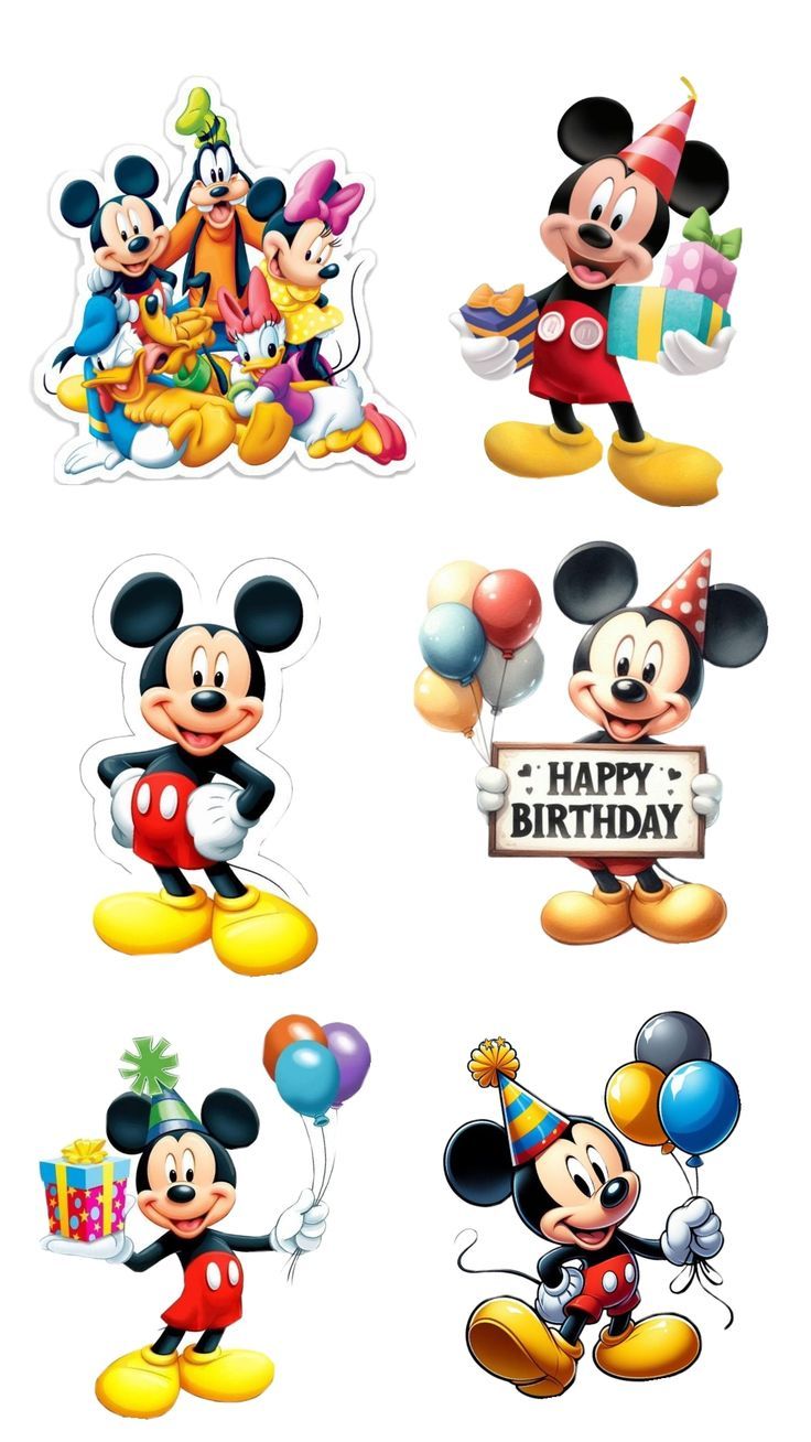 Принт - Mickey Mouse № 8