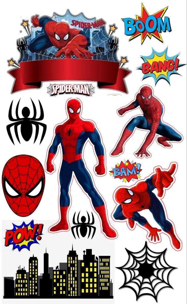 Принт - Spiderman № 8