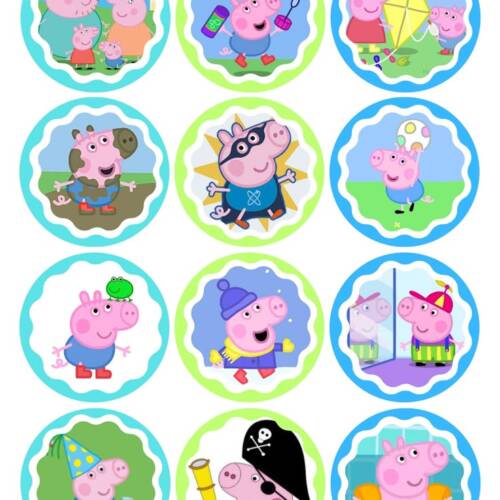 Принт - Peppa Pig № 8