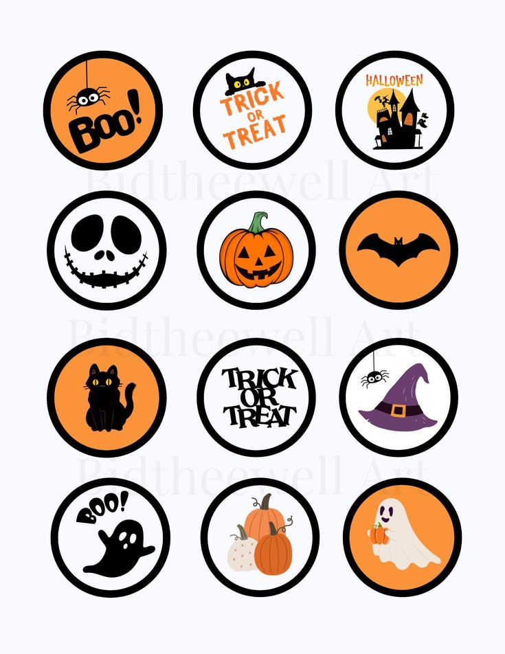 Принт - Halloween № 6