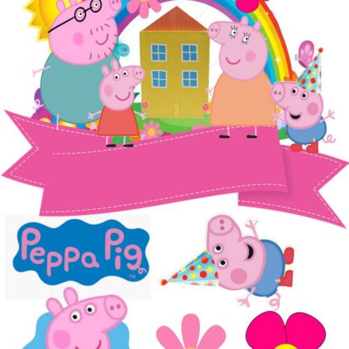 Принт - Peppa Pig № 4