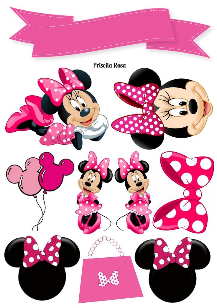 Принт - Minnie Mouse № 10