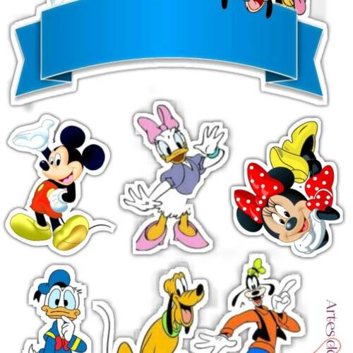 Принт - Mickey Mouse № 12