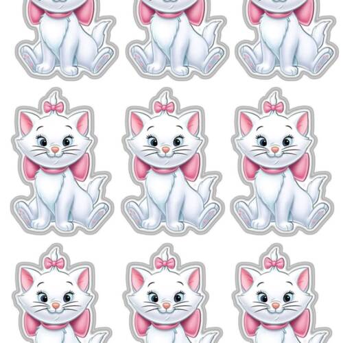 Принт - Marie cat № 7