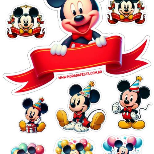 Принт - Mickey Mouse № 11