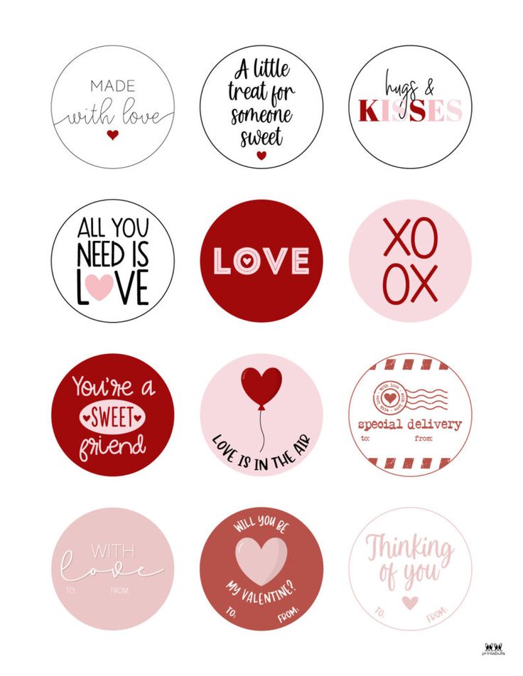 Принт - Valentine’s Day № 5