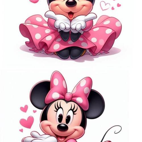 Принт - Minnie Mouse № 11
