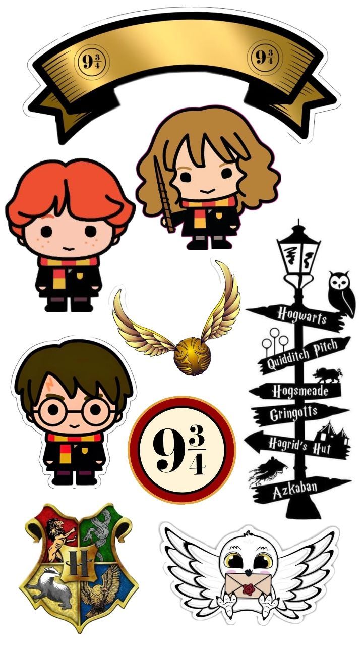 Принт - Harry Potter № 1