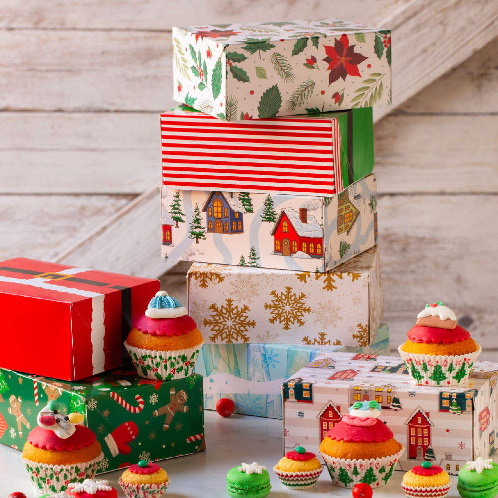 Кутия за бисквити/бонбони “Happy Christmas Star“ – Decora - Image 2
