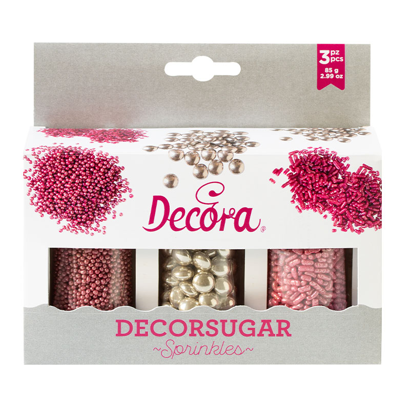 Комплект захарни декорации "pink" - Decor