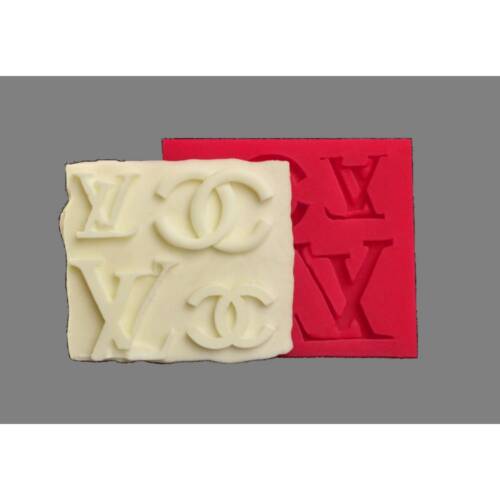 Силиконов молд "Brands" : 6.5 x 7 cm - Cesil Profesional