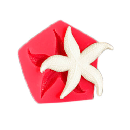 Силиконов молд "Sea Star"4.5x4.5 CM - Cesil Profesional