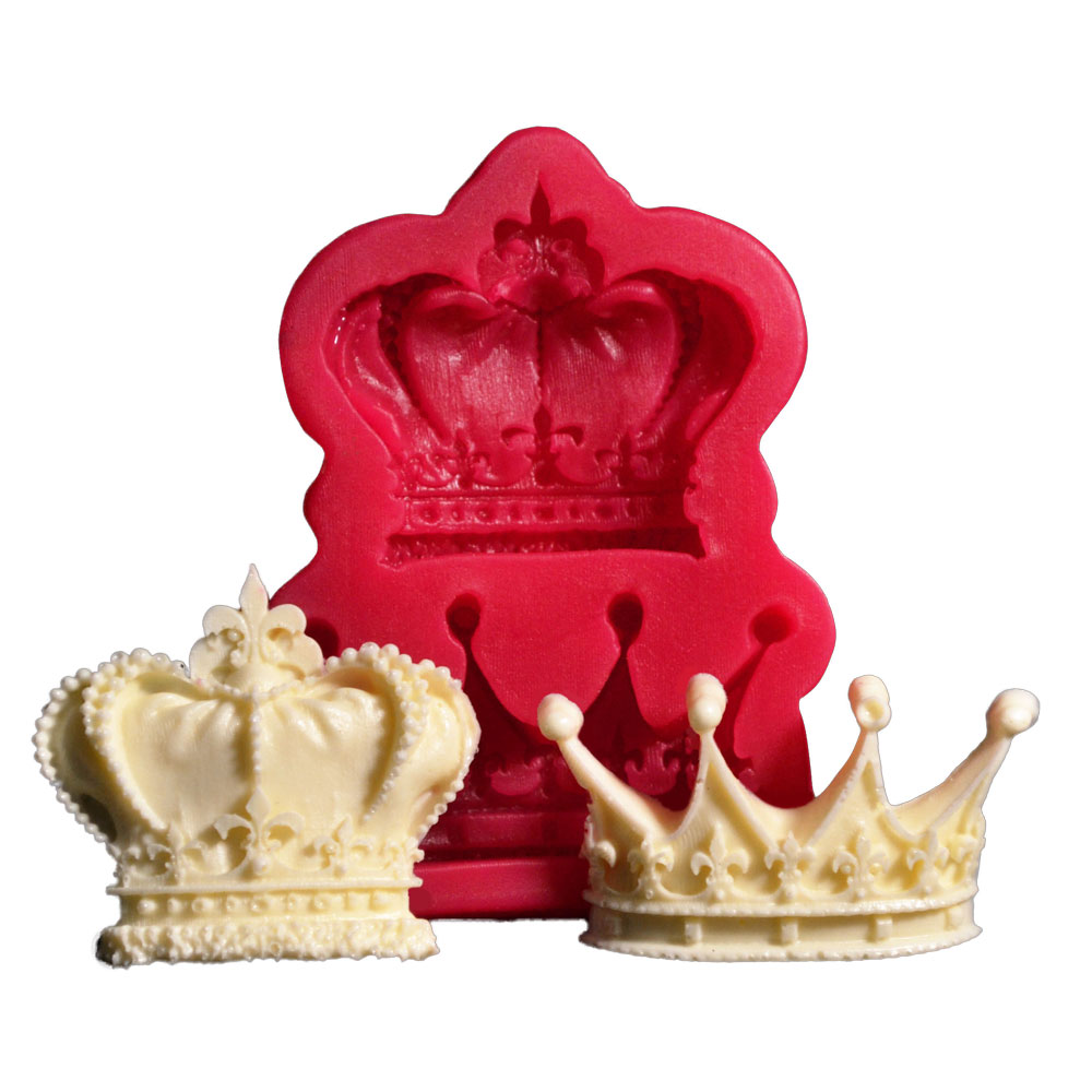 Силиконов молд "Crown Set" 7x5CM - Cesil Profesional